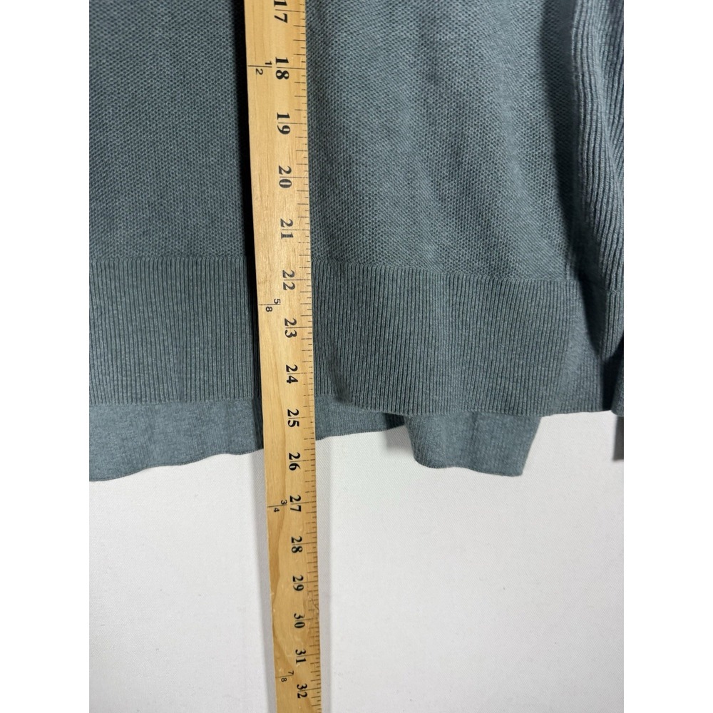 Kjus Kessy Sweater Women's 36 Small Blue Green Hoodie Golf Performance L/S - Picture 6 of 6